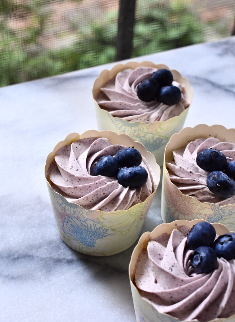 Blueberry cupcakes